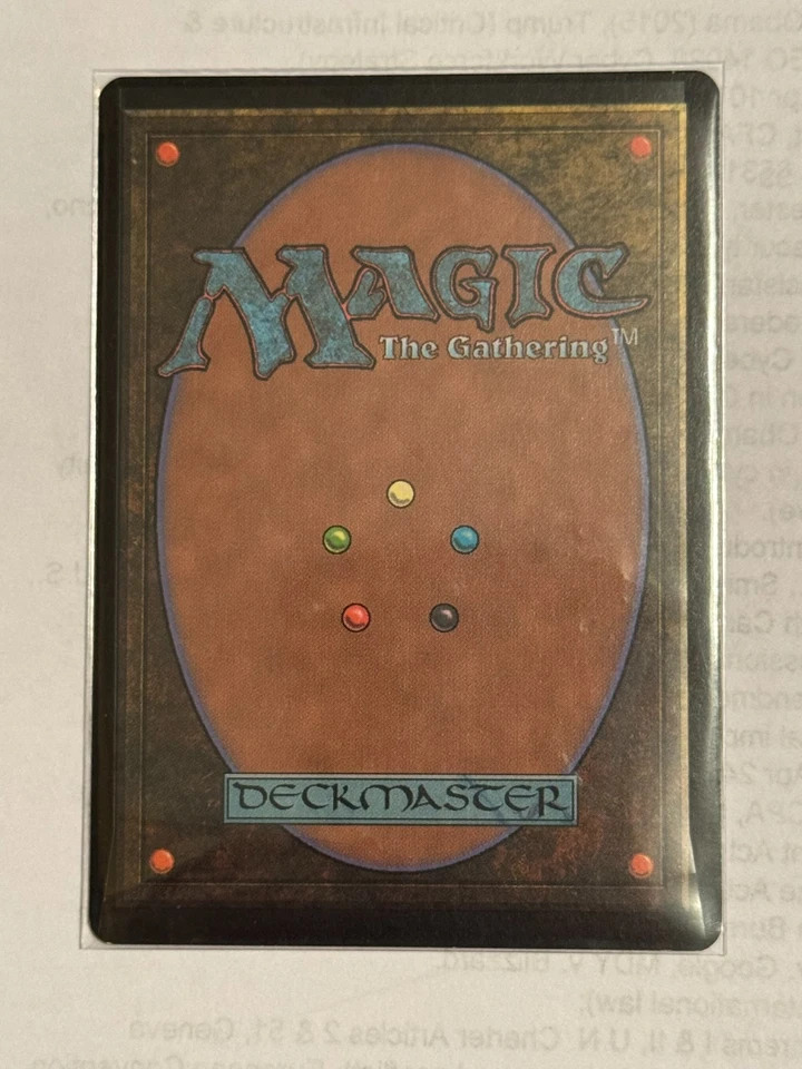 MTG - Tolarian Academy Urza's Saga - NM - Image 3 of 4