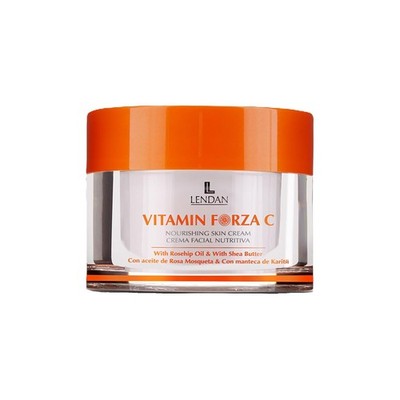 LENDAN - Vitamin C Cream - Vitamin Forza C - 50 ml - With Rosehip Oil and Shea B