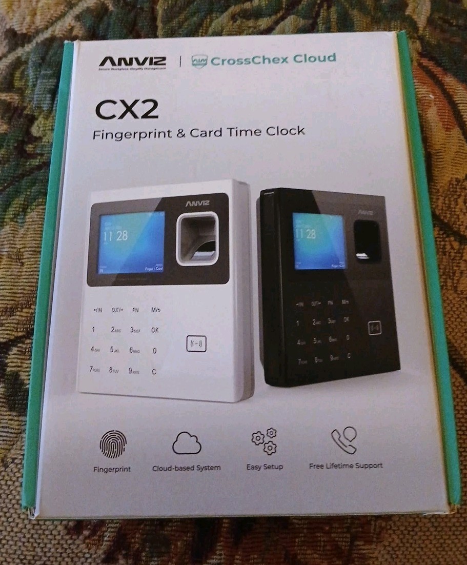 For Employees Small Business - Cx2 Fingerprint Biometric Cl.