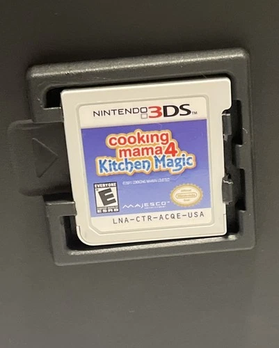 Cooking Mama 4: Kitchen Magic (Nintendo 3DS, 2011) Authentic - Tested!