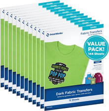 Iron on Heat Transfer Paper for Inkjet Printer - Printable Heat Transfer Vinyl f