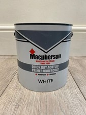 Macpherson Trade - Acrylic Primer Undercoat - White - 2.5L