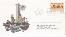 STAMP US SCOTT 1726 "Drafting the Articles" 13 CENT 1977 York, PA FDC - D