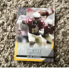 Leaf 2016 Draft Jalen Ramsey #35 Florida State Seminoles NFL Football Card