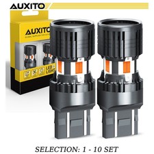 2-20x 7443 Amber Led Turn Signal Light Blinker Bulb Error Free Built-in Resistor