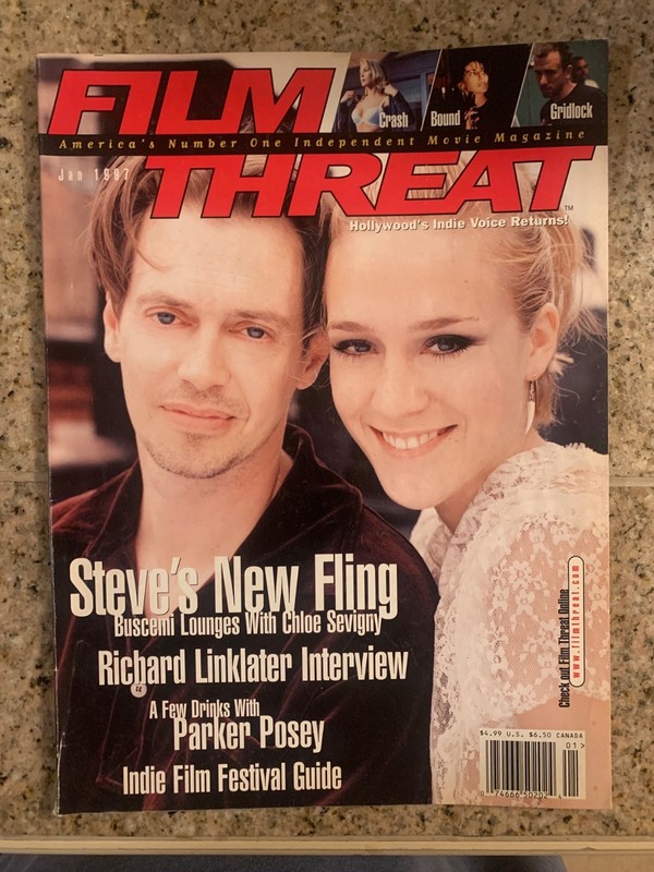 Film Threat Jan 1997 Chloe Sevigny Steve Buscemi Richard Linklater Posey VF