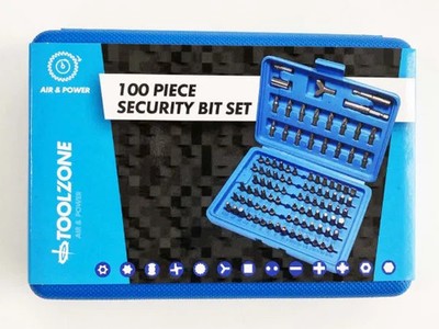 Security Power Bit Set Crv 100-teilig Star Torq Spline - Toolzone KDPSD244
