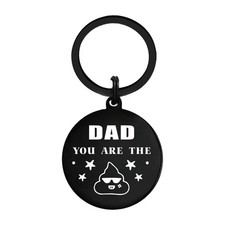 Father's Day Gifts for Dad, Best Dad Ever Keychain, Unique Father's Day Gifts