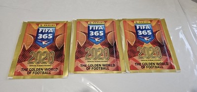 Panini 3 verschiedene Sealed Pakete Fifa 365 2020 Sticker