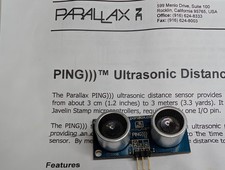 Parallax PING))) Ultrasonic Distance Sensor #...