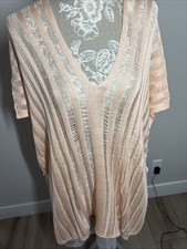 NWT Women  s CUPSHE Peach Cover-Up One Size  19 
