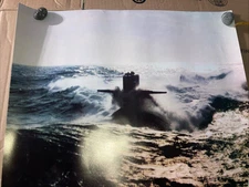 USS Providence  SSN 719 Submarine Poster 16 X 20