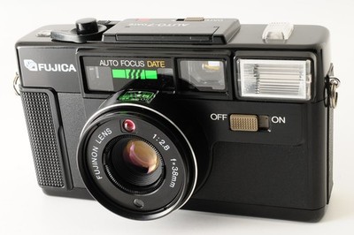 [Near MINT] Fujica Fuji Auto-7 Point & Shoot 35mm Film Camera From JAPAN all ok