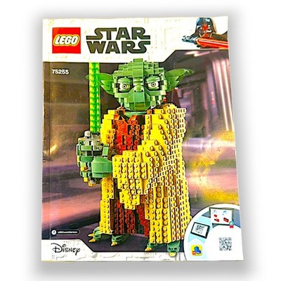 LEGO Star Wars Yoda 75255 Instruction Manual 2019 Building Guide Booklet
