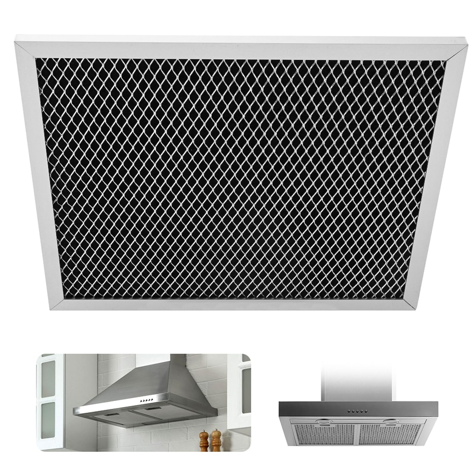 Range Hood Filter, 10.5 x 8.74 Inch Stove Vent Filter for 0.4" x 10.5" x 8.7" 