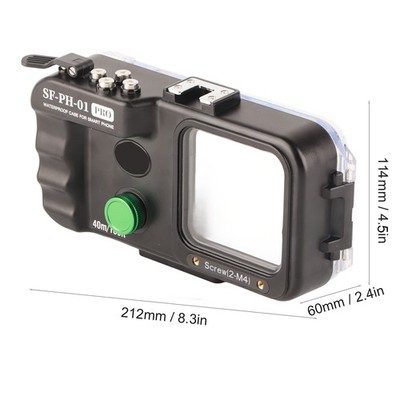 SF PH 01-PRO Diving Phone Protective Shell For Below 6.5in Smartphone Case SET