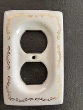 Lenape Style Ceramic Outlet Cover Wall Plate ...