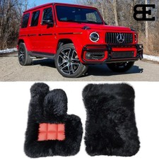 Plush Sheepskin Floor Mats Mercedes Benz G Wagon G Class W464 G550 G580 G63