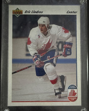 Upper Deck 1991-92 Eric Lindros Wayne Gretzky Canada Cup Team Canada #9