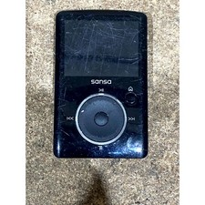 SanDisk Sansa Fuze MP3 Players Black 1.9" TFT LCD USB 2.0 4 GB Built-in FM Radio