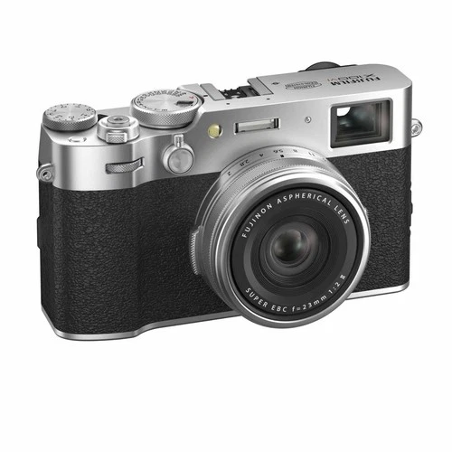 Fujifilm X100VI Silver Digital Compact Camera | Premium 40MP