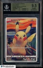 2018 Pokemon Promos Edvard Munch's Scream #288SMP Pikachu P BGS 9.5 GEM MINT