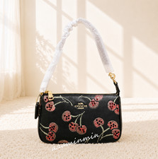 NWT Coach Nolita 19 With Cherry Print CCZ21