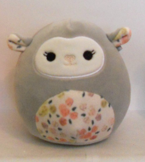 Squishmallow Lamb Floral 5 Inch Soft Stuffed Toy 2024 (No Hang Tags)