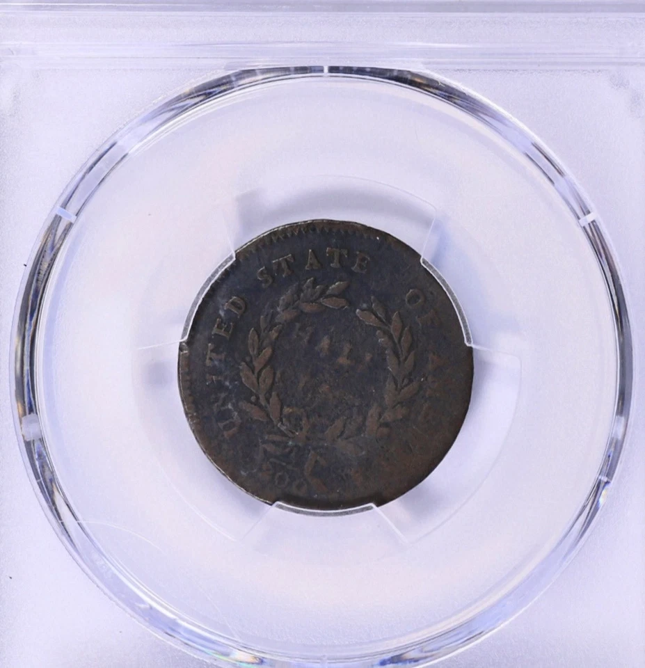 1794 Liberty Cap Half Cent (PCGS Certified F Details) - Image 2 of 3