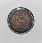 Photo of a 1864 Victoria Half Penny from an eBay sale