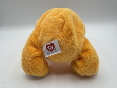 2003 Ty Pluffies Plush Pookie Koala Bear Orange Tylux Beanie Baby