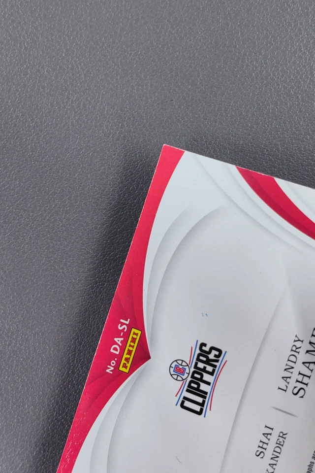 2018-19 Panini Immaculate Shai Gilgeous-Alexander/Landry Shamet Dual Auto RC /49 - Image 3 of 4