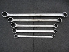 Vintage Proto 5pc SAE Box End Wrench Made in USA