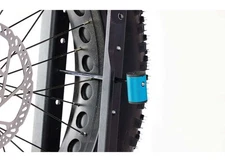 QuietKat FKP-27403 Pivot Pro Vehicle Hitch Rack Wheel Lock