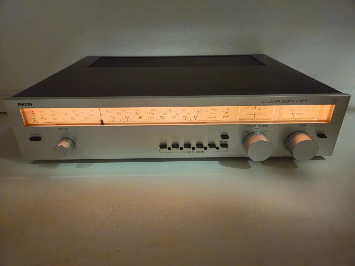 Philips - AH103 - Sintonizador estéreo AM-FM