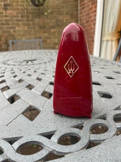 Wittner Taktell Piccolo Pianote Metronome Ruby Red