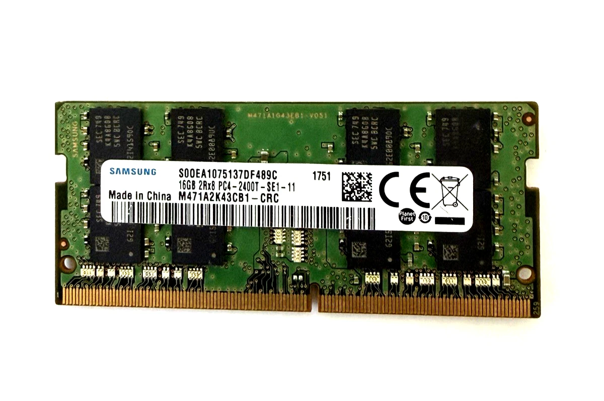 Samsung PC4-19200 (DDR4-2400) Bus Speed Computer RAM 16 GB Total