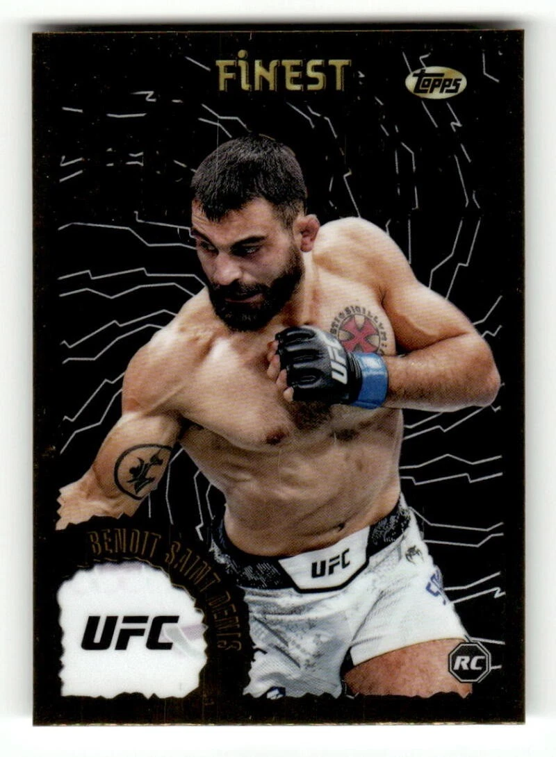 Carte Sportive Topps Finest UFC 2024 - Arman Tsarukyan Die-Cut FGD-30, Case Hit, état Near Mint