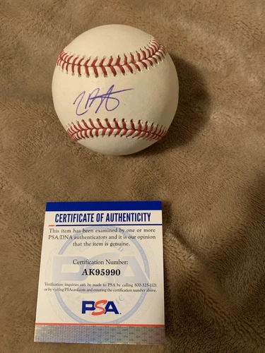 Joey Bart signed Autographed Official baseball Giants PSA/DNA COA