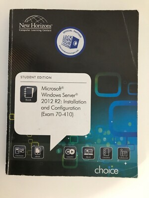 MCSA Microsoft Windows Server 2012 R2: Installation and Configuration Exam70-410