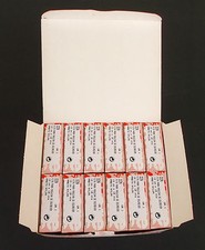 Vintage Kores box with 12 black nylon ink ribbon for typewriter. Collectible thumbnail