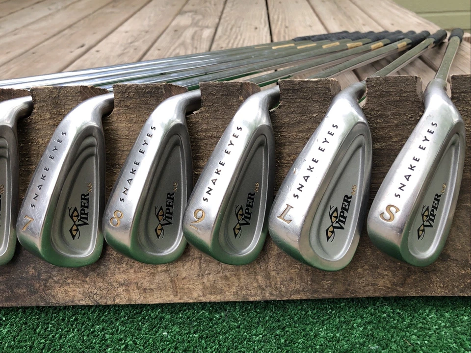 Juego de hierros RH Snake Eyes Viper MS 3-9 LW SW True Temper TT "Rocket" regular 🔥⛳️ Foto 3 de 4
