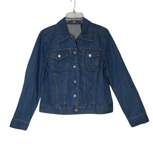 Classic Blue Denim Jean Jacket Coat 