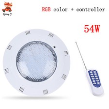 RGB Swimming Pool Lights 12V AC 54W ABS LED Spa Waterproof Lamp Underwater Lamp
