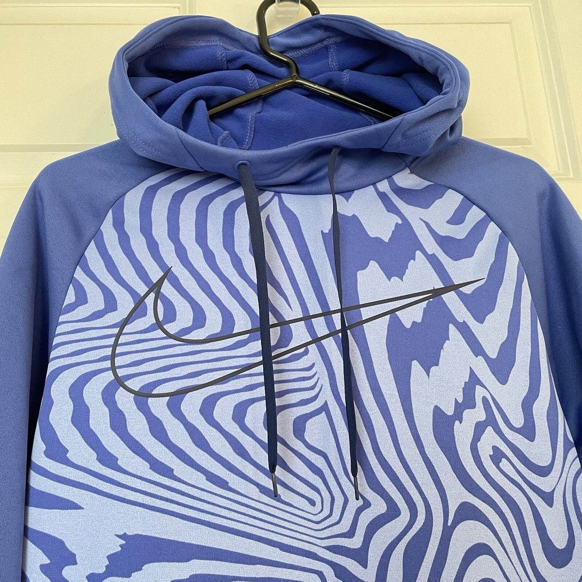 nike icon clash purple zebra print sweatshirt