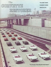 NCRS The Corvette Restorer Magazine 3#3 Winter 1976 1957 Color & Trim Charts