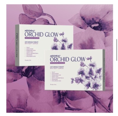 Mesoheal GlowOrchid 10 vials | Smooths and reduces the appearance of wrinkles