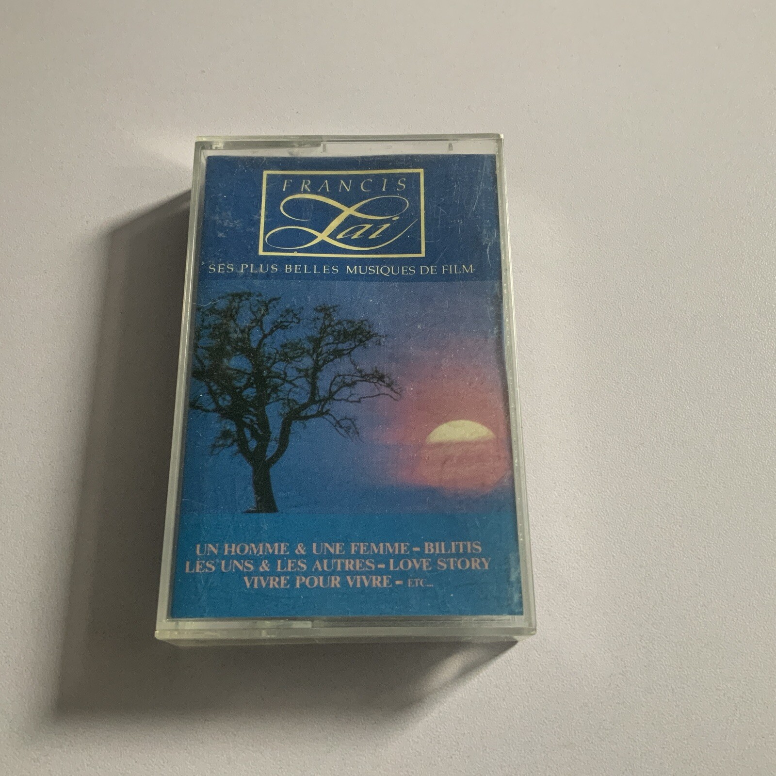 Francis Lai, His Most Beautiful Film Soundtracks compilation Cassette Tape, 1991