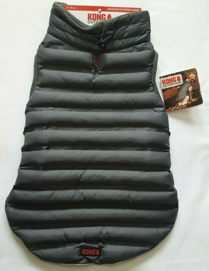 kong parachute puffer dog vest
