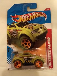 hot wheels mitsubishi pajero
